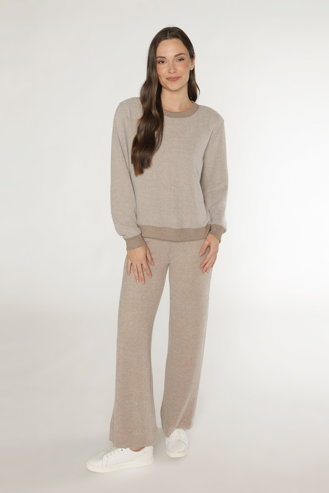 CELINE SWEATSHIRT - HEATHER TAUPE