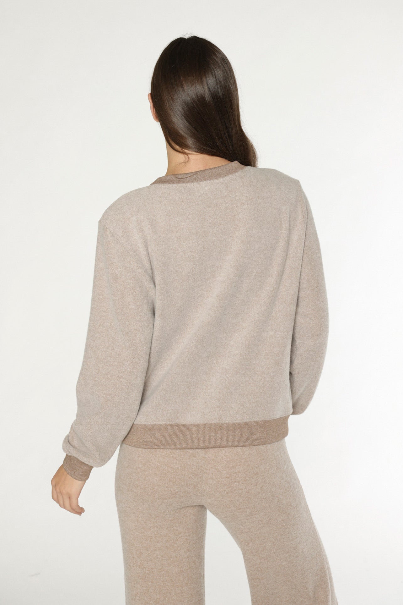 CELINE SWEATSHIRT - HEATHER TAUPE