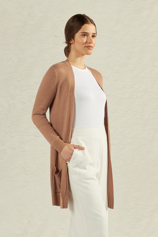 COLFAX CARDIGAN - CAMEL