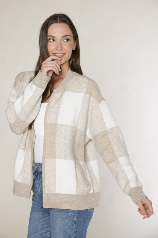 STRAT SWEATER - HEATHER TAUPE