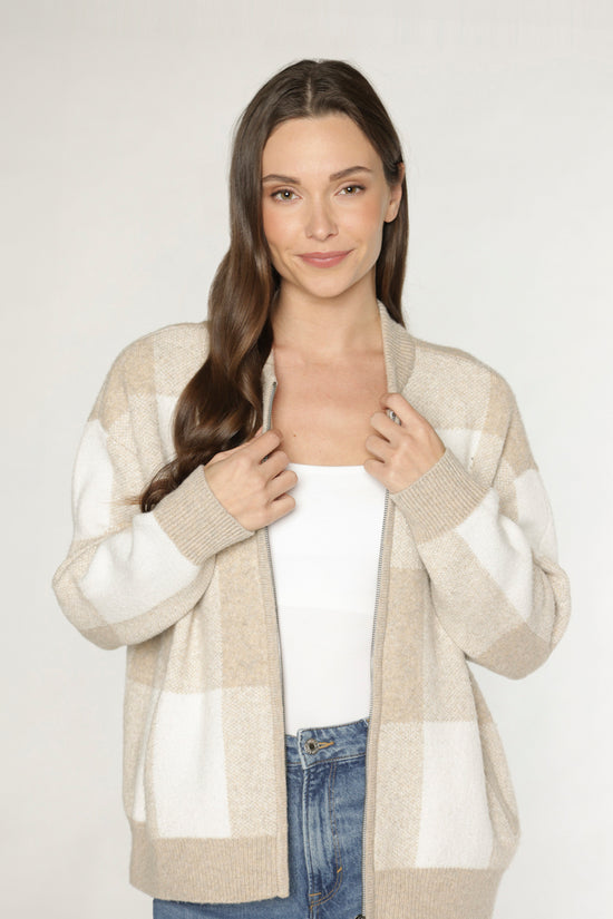 STRAT SWEATER - HEATHER TAUPE