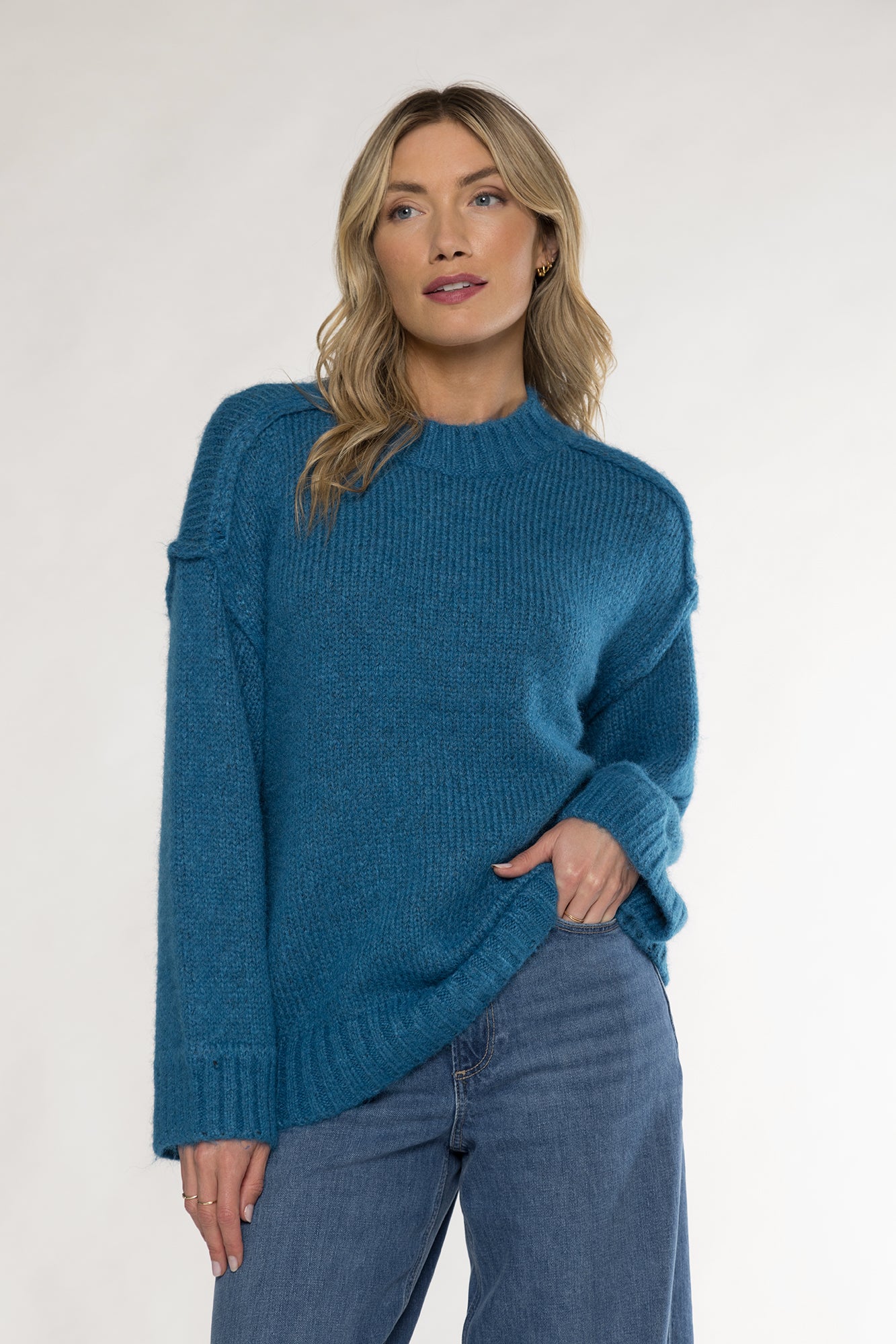 COURTNEY SWEATER - COBALT