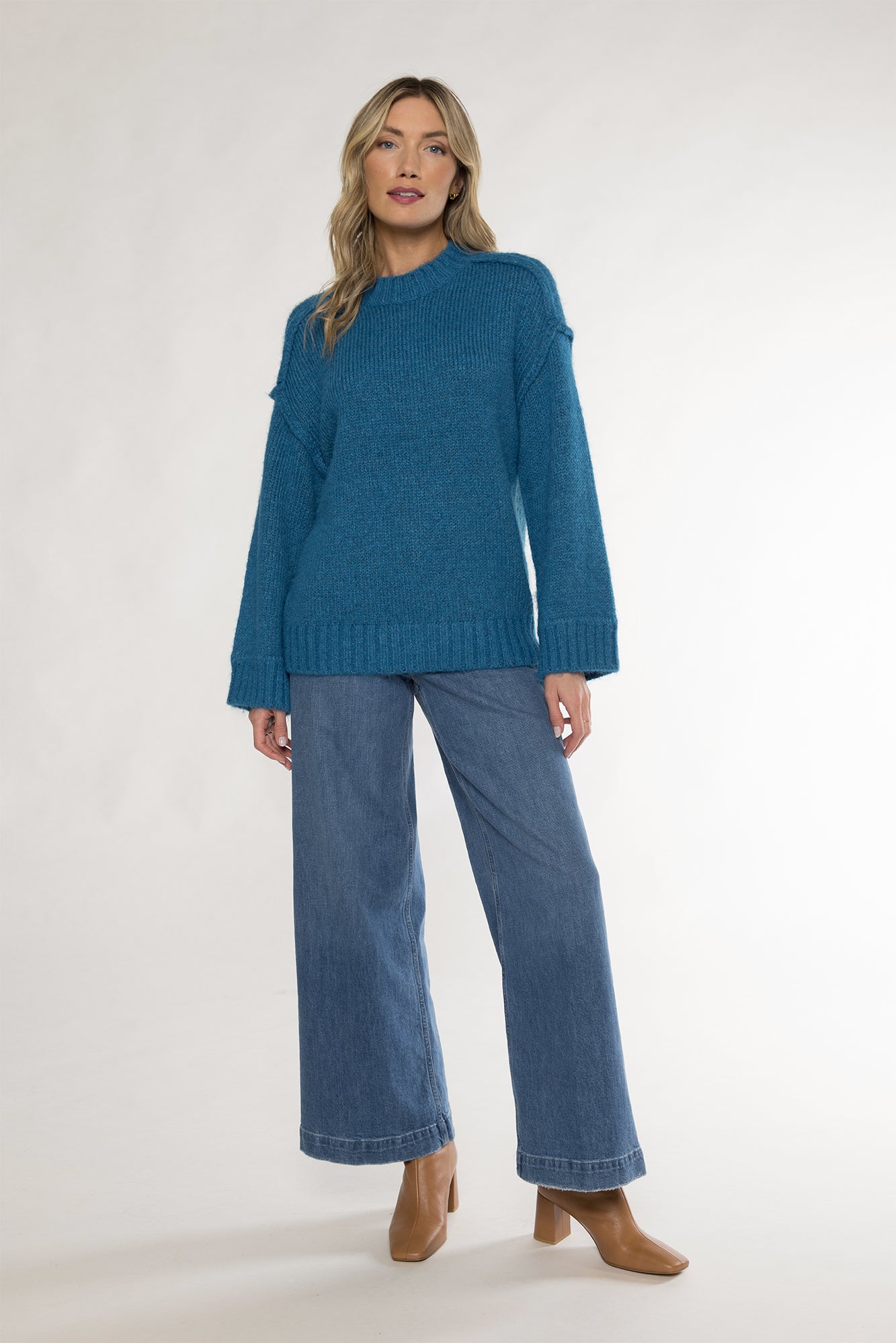 COURTNEY SWEATER - COBALT