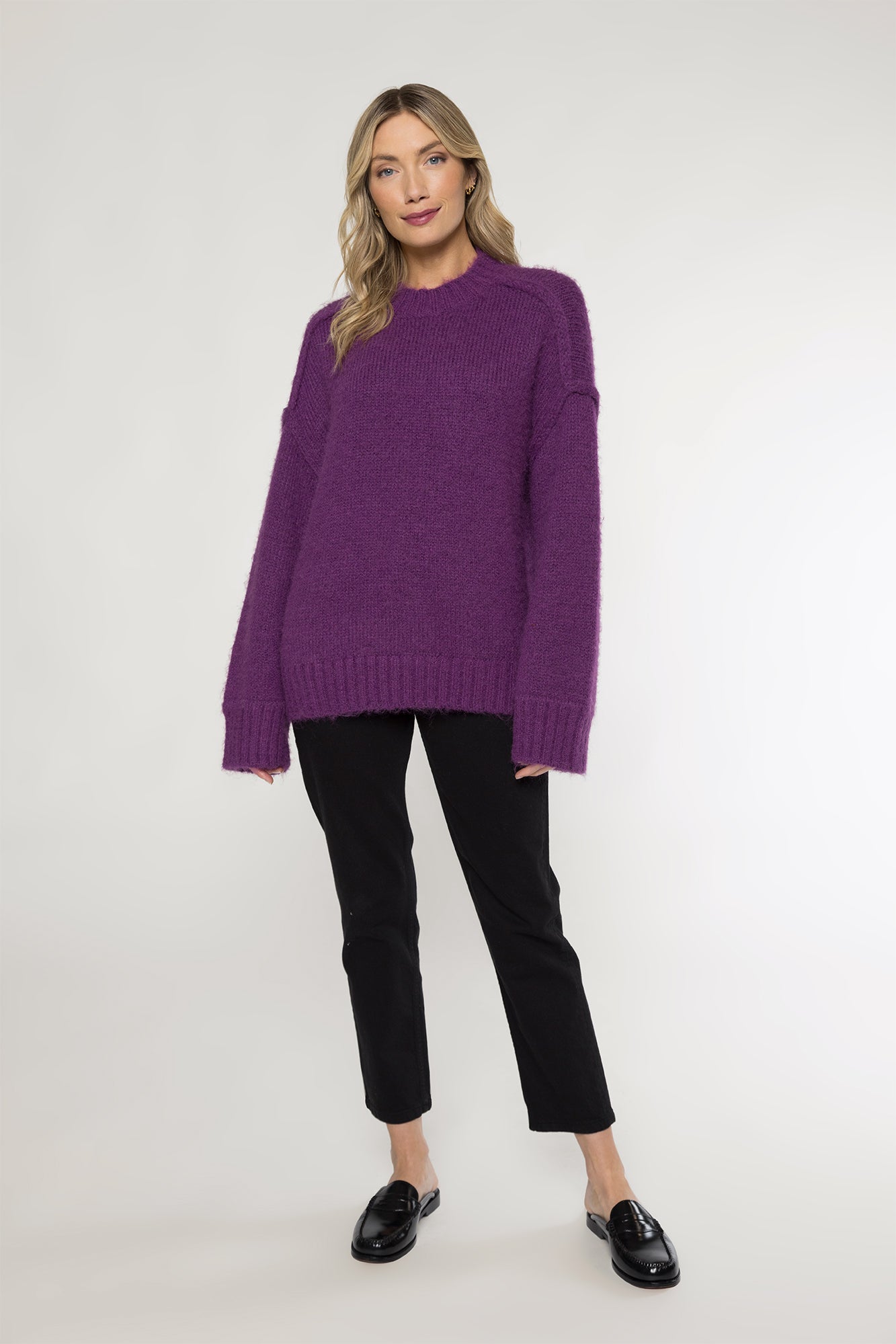 COURTNEY SWEATER - ORCHID