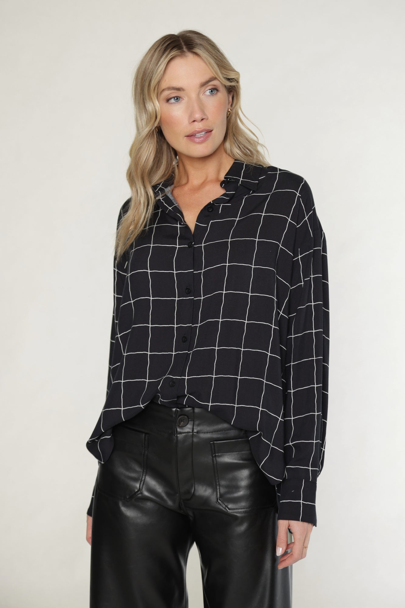 MONROE TOP - BLACK