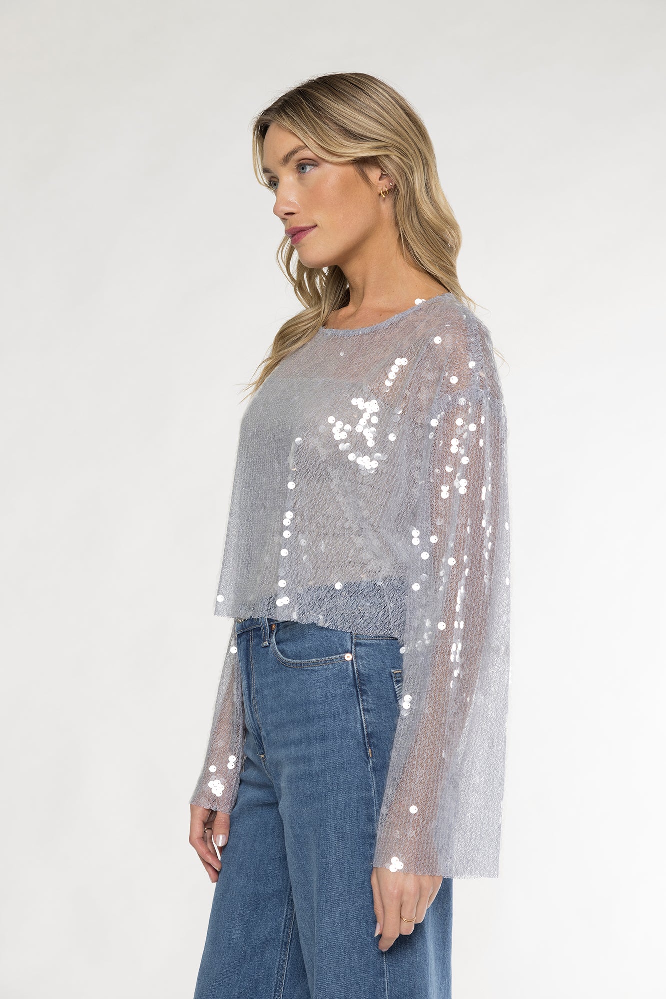 LILY SEQUIN TOP - PERI