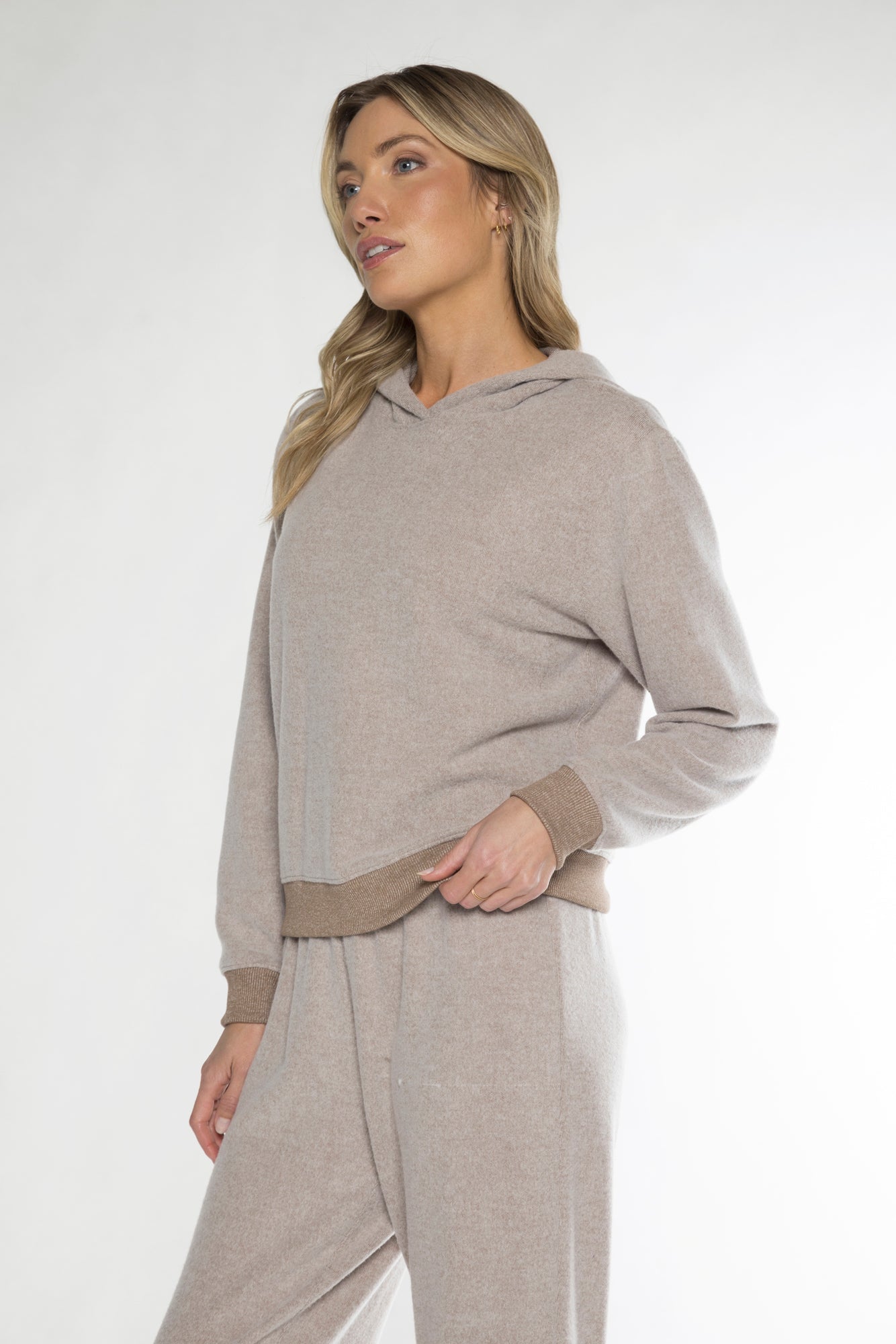 ROSEMARY SWEATSHIRT - HEATHER TAUPE