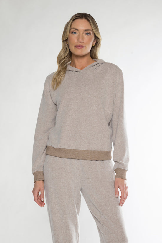 FAYE LOUNGE PANT - HEATHER TAUPE