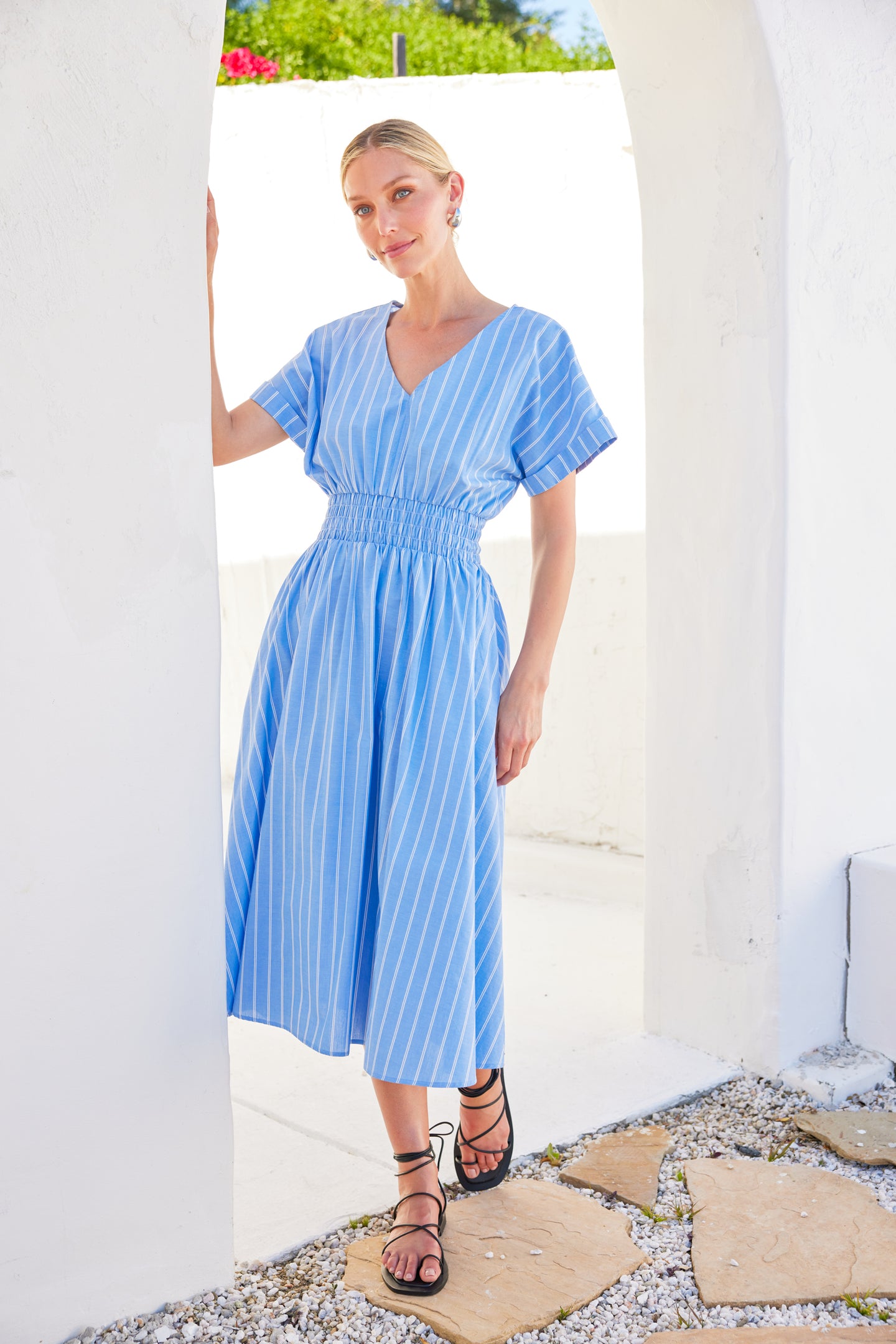 ANNALISE DRESS - FRENCH BLUE